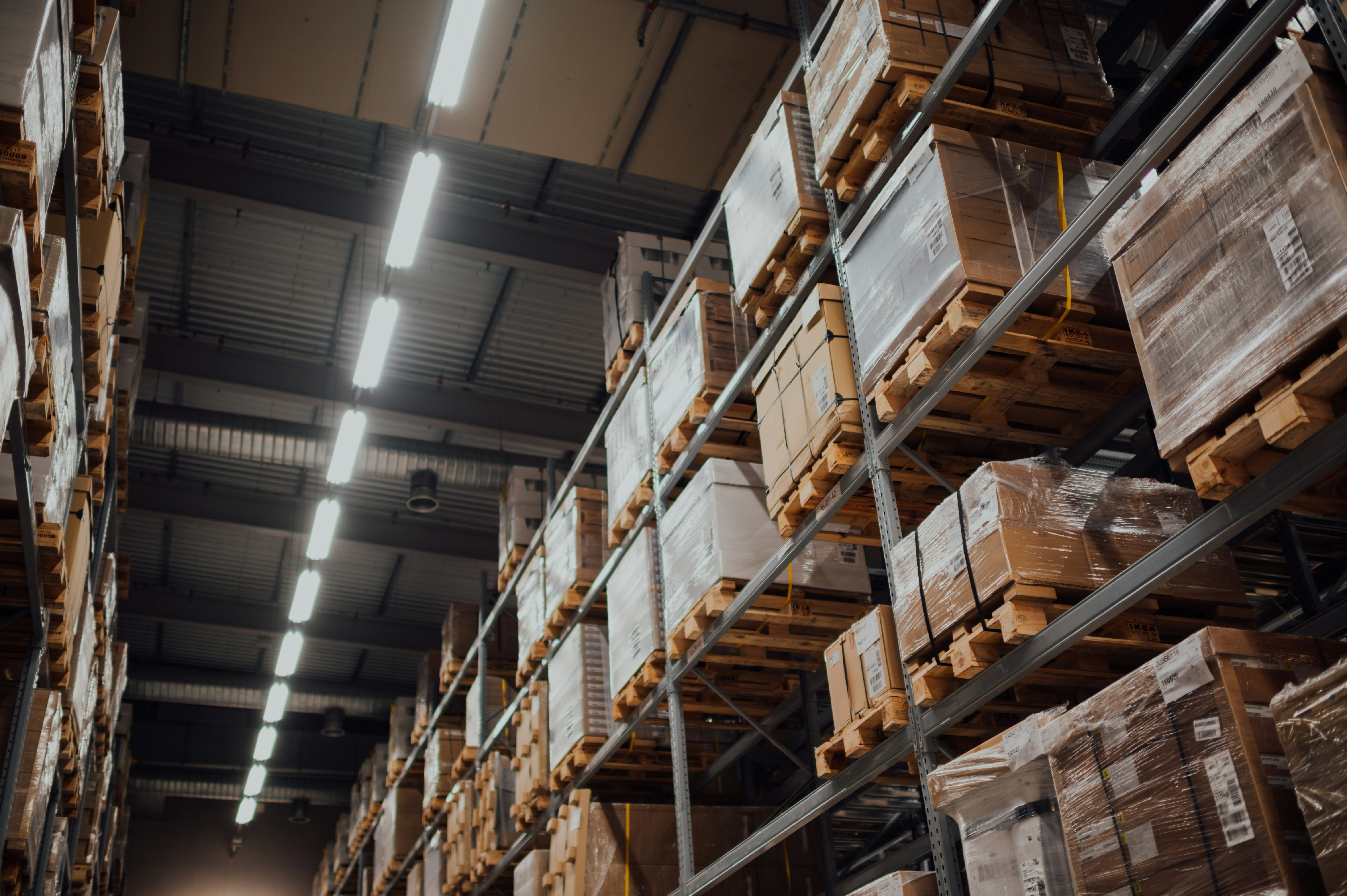 Modern logistics warehouse